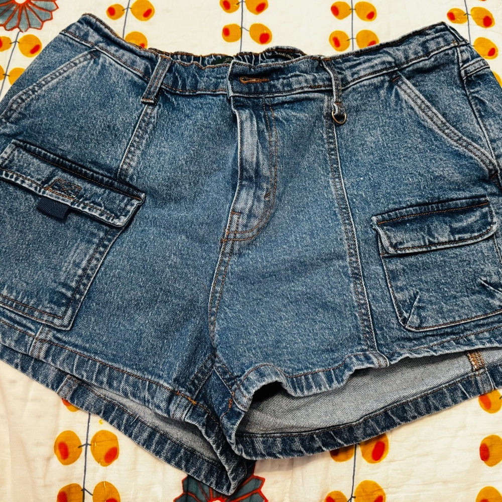 Wild Fable Blue Jean Shorts with Pockets